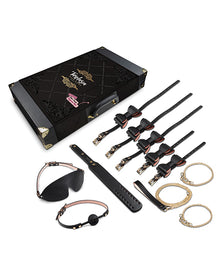  Blush Temptasia Safe Word Bondage Kit w/Suitcase - Black/Pink