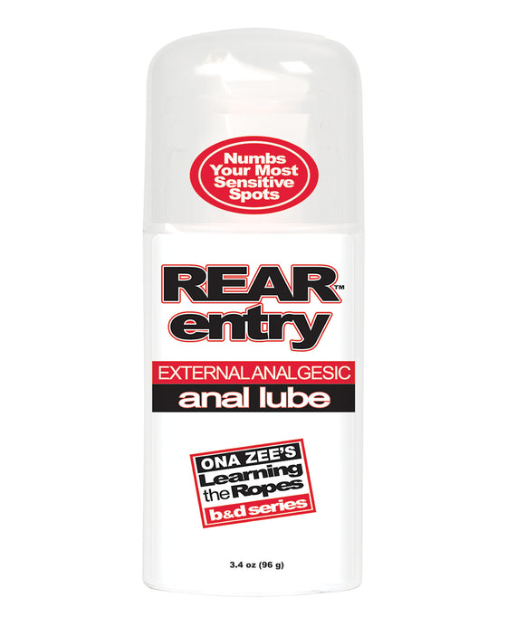Rear Entry Desensitizing Anal Lube - 3.4 oz