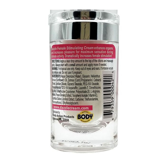 Dazzle Female Stimulating Cream .5 oz