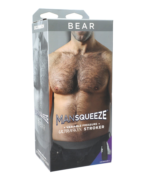 Man Squeeze Bear Ass - Flesh
