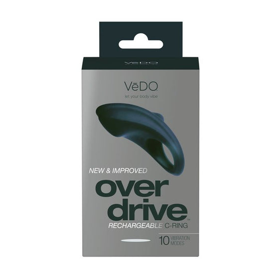 VeDO Overdrive Plus Rechargeable C Ring - Just Black