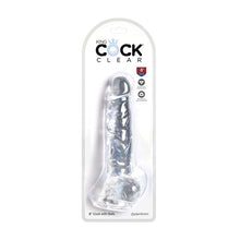  King Cock Clear 8" Cock w/Balls