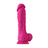 Colours Pleasures 8" Dildo w/Suction Cup - Pink