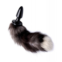  Tailz Grey Fox Tail Anal Plug
