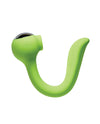 Space Lunar Licker Bendable Clitoral & G-Spot Vibe - Neon Green