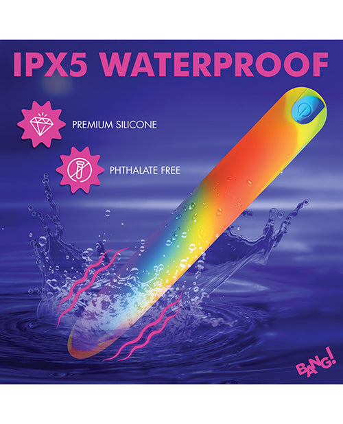 Bang! Rainbow Silicone Vibrator