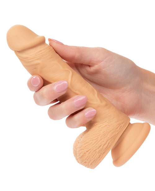 Studs Dual Density Silicone 5" Dildo - Ivory