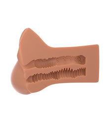  PDX Plus Pick Your Pleasure Pussy Stroker - XL Brown