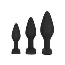  Silicone Anal Exerciser Kit - Black
