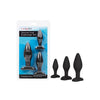 Silicone Anal Exerciser Kit - Black