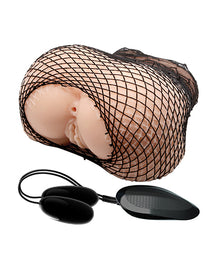  Crazy Bull Anal & Vagina Masturbator - Ivory