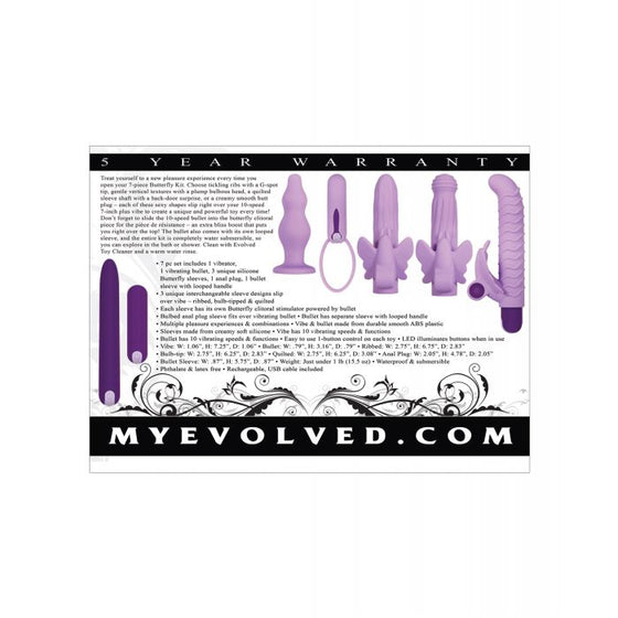 Evolved Lilac Desires Vibrator - Purple