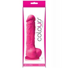  Colours Pleasures 5" Dildo w/Suction Cup - Pink
