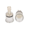 Shots Pumped Nipple Suction Set - Large Clear
