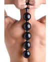 Master Series Black Baller Anal Beads
