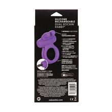  Silicone Rechargeable Rockin' Rabbit Enhancer - Purple