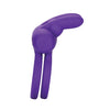 Silicone Rechargeable Rockin' Rabbit Enhancer - Purple
