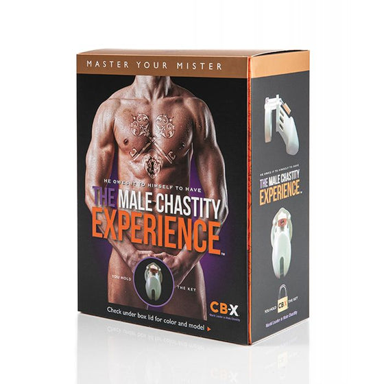 CB-3000 3" Cock Cage & Lock Set - Black