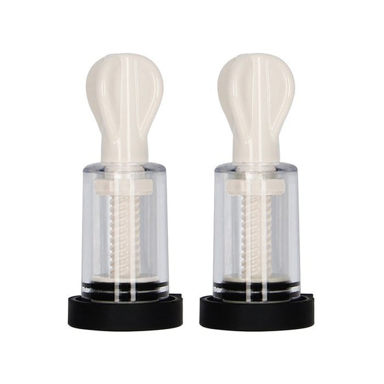 Shots Electroshock Nipple Suckers - Clear