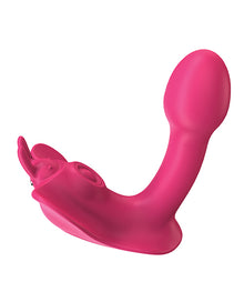  Honey Ryder Dual Action Thumping & Vibrating Rabbit - Pink