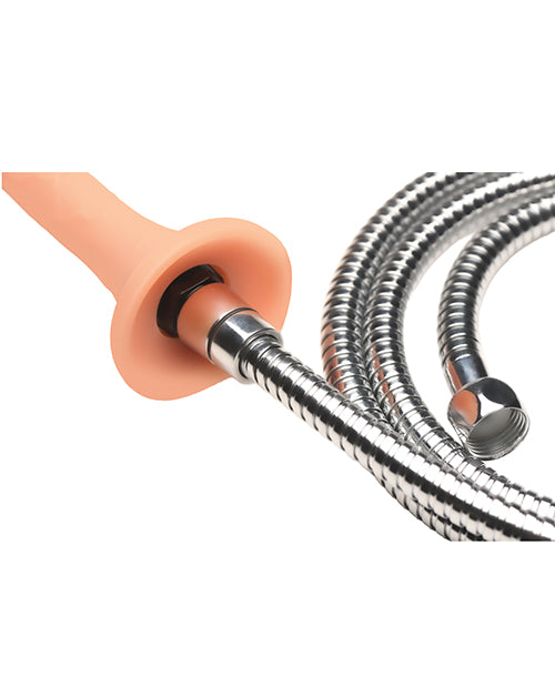 Hosed Silicone Enema Hose - 12" Long