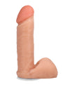 Realistic 6" ULTRASKYN Cock w/Balls - White