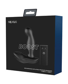  Nexus Boost Prostate Massager w/Inflatable Tip - Black