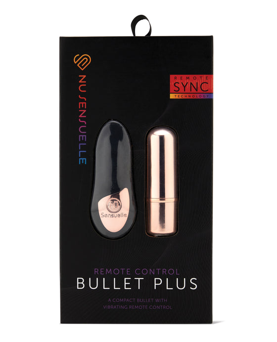 Nu Sensuelle Remote Control Wireless Bullet Plus - Rose Gold