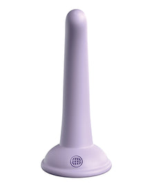  Dillio Platinum 5" Curious Five Silicone Dildo - Purple