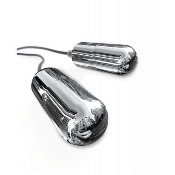 Classix Dual Vibrating Head Teaser - Black/Smoke