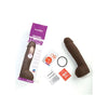 Vac-U-Lock ULTRASKYN 12" Hung - Chocolate