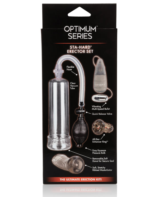 Optimum Series Sta-Hard Erector Set - Clear