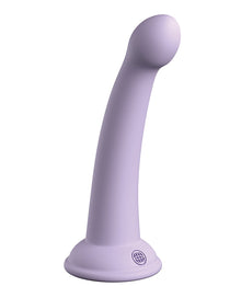  Dillio Platinum 6" Secret Explorer Silicone Dildo - Purple