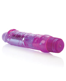  Crystalessence 6.5" Gyrating Penis - Purple