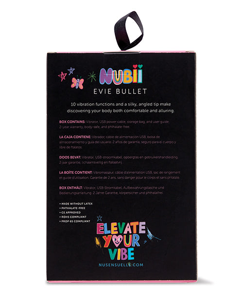 Nu Sensuelle Nubii Evie 5 Speed Bullet - Purple