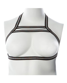  Gender Fluid Silver Lining Harness - S-L Black/Silver