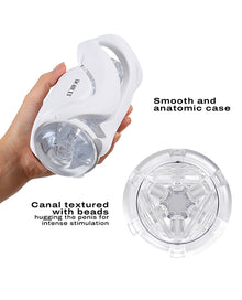  Dorcel Deep Blow Masturbator - White