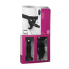 Body Extensions Be Aroused Vibrating 2 Piece Strap On Set