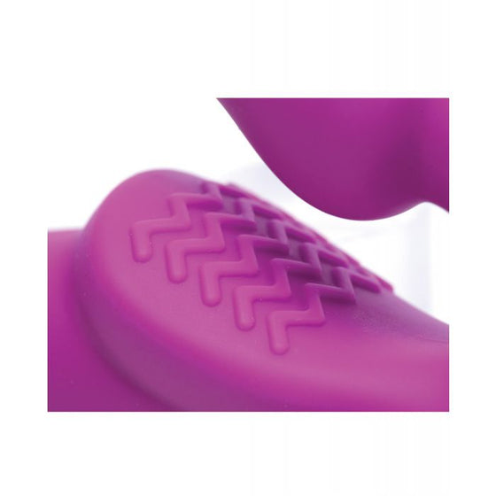 Strap U Vibrating Strapless Silicone Strap on Dildo
