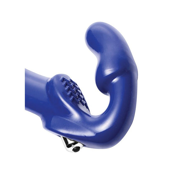 Revolver II Strapless Strap on G-Spot Dildo - Blue