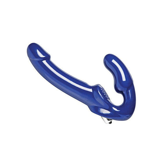 Revolver II Strapless Strap on G-Spot Dildo - Blue