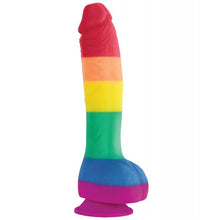  Colours Pride Edition 8" Dong w/Suction Cup