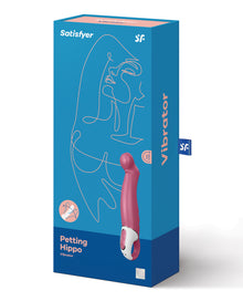  Satisfyer Vibes Petting Hippo - Fuchsia