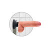 King Cock 7" Vibrating Cock w/Balls - Flesh