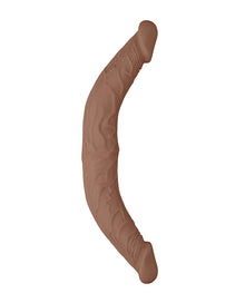  Shots RealRock 14" Double Dong - Tan