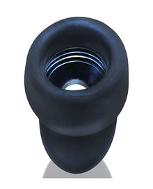  Oxballs Morphhole 2 Gaper Plug Large - Black Ice