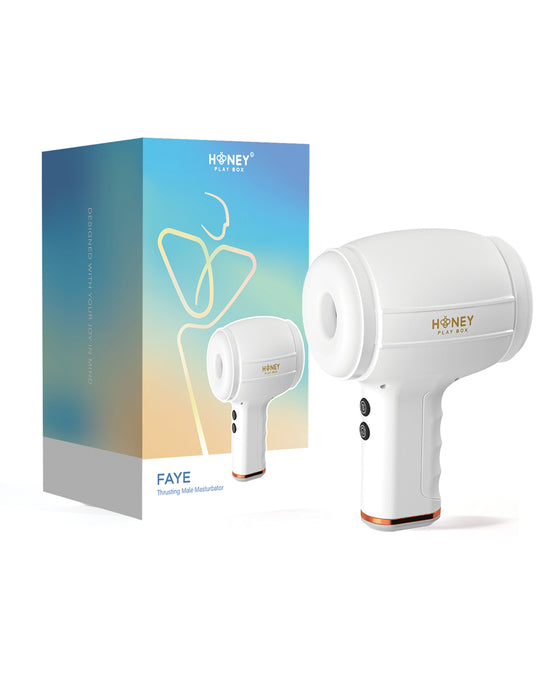 Faye Open-Ended Thrusting Masturbator Penis Stimulator