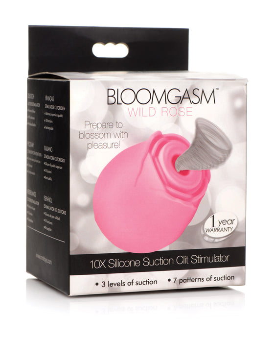 Inmi Bloomgasm Wild Rose 10X Stimulator - Pink