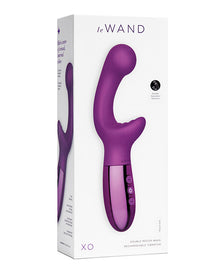  Le Wand XO Double Motor Wave Rechargeable Vibrator - Cherry