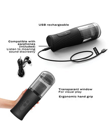  Dorcel Thrust Blow Automatic Masturbator - Black